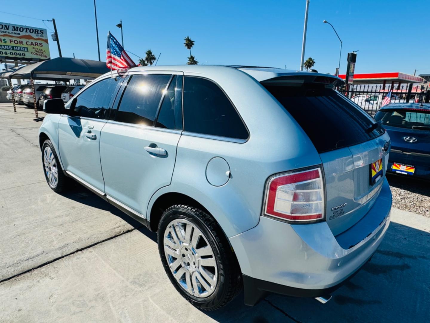 2008 Blue /tan Ford Edge , located at 2190 Hwy 95, Bullhead City, AZ, 86442, (928) 704-0060, 0.000000, 0.000000 - 2008 ford edge limited. leather moonroof. 20 in wheels. only $6995. we finance. runs great cold a/c bluetooth. etc. - Photo#1